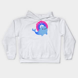 Bisexu-Whale Kids Hoodie